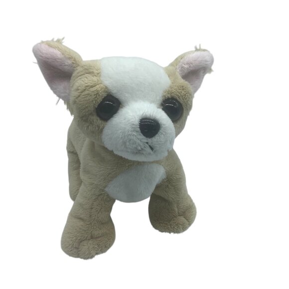 Ganz Webkinz Lil Kinz Chihuahua Dog Plush Toy 8"x7" Soft Stuffed Animal NO CODE - Picture 1 of 11